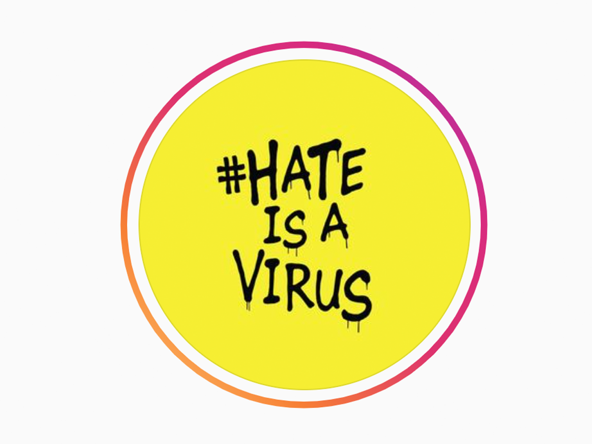 Image of Hate is a Virus